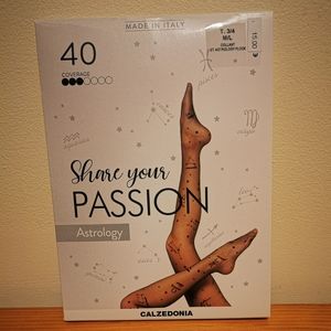 Calzedonia Astrology Flock 40 Denier Mesh Tights